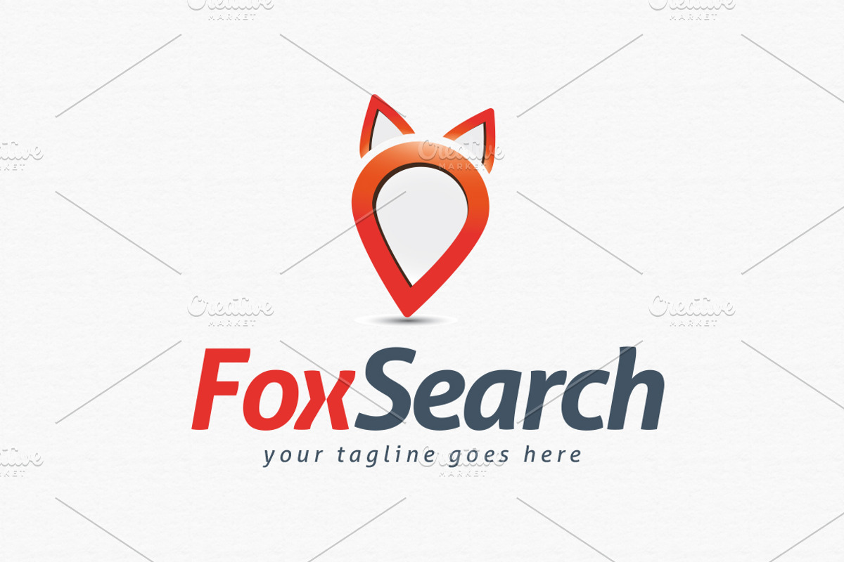 Fox Search Logo Template, a Branding & Logo Template by PixaSquare (Photo 2 of 5)