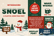 Snoel - Playful Christmas Font, a Sans Serif Font by Pitchlook.Studio (Thumbnail 4 of 4)