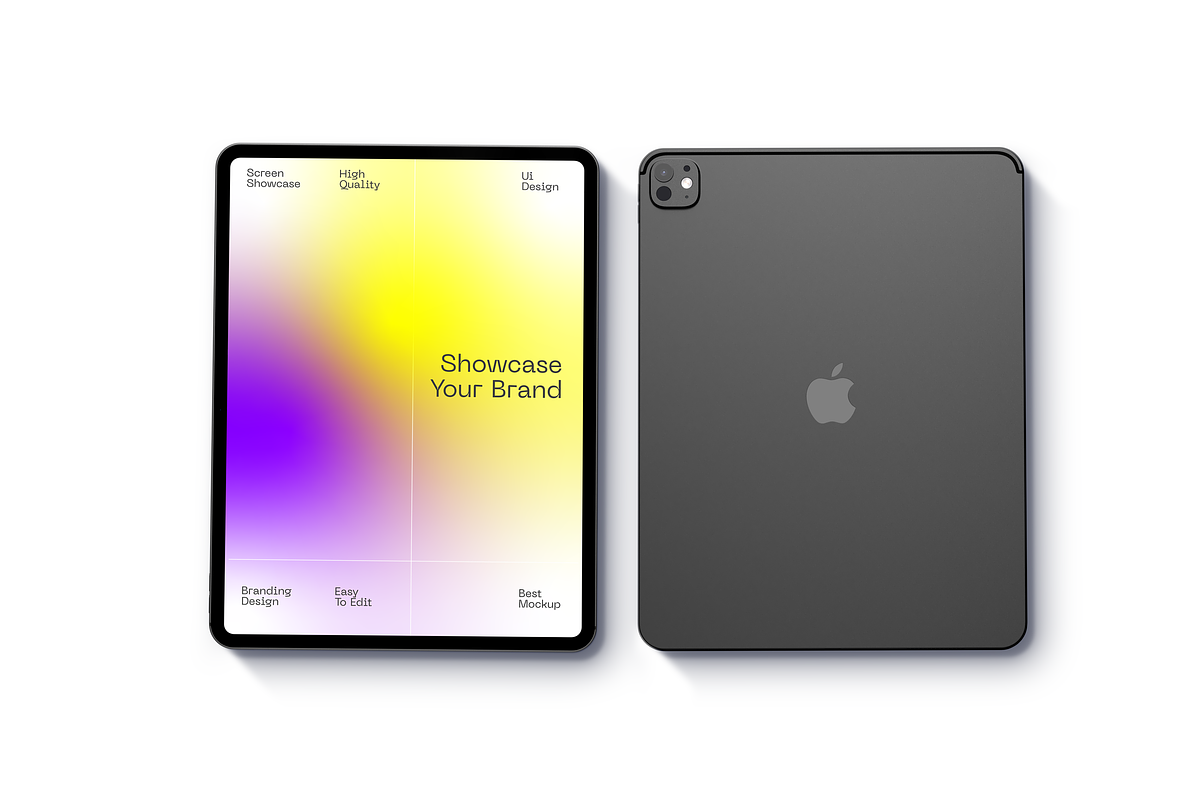 Apple iPad Pro 13-inch M4 Mockup, an iPad Mockup by Mockupdaddy (Photo 7 of 22)