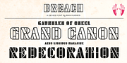Breach, a Sans Serif Font by Device (Thumbnail 3 of 6)