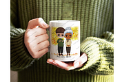 Grandpa & Grandma Autumn Clipart PNG, a Person Illustration by Podcliparts (Thumbnail 7 of 7)