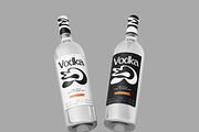 Vodka Bottle Mockup, a Packaging Mockup by Brand Earth (Thumbnail 2 of 4)