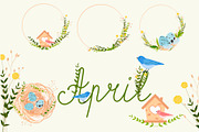 Happy Easter Spring, an Illustration by MariiaVasilenko (Thumbnail 1 of 4)