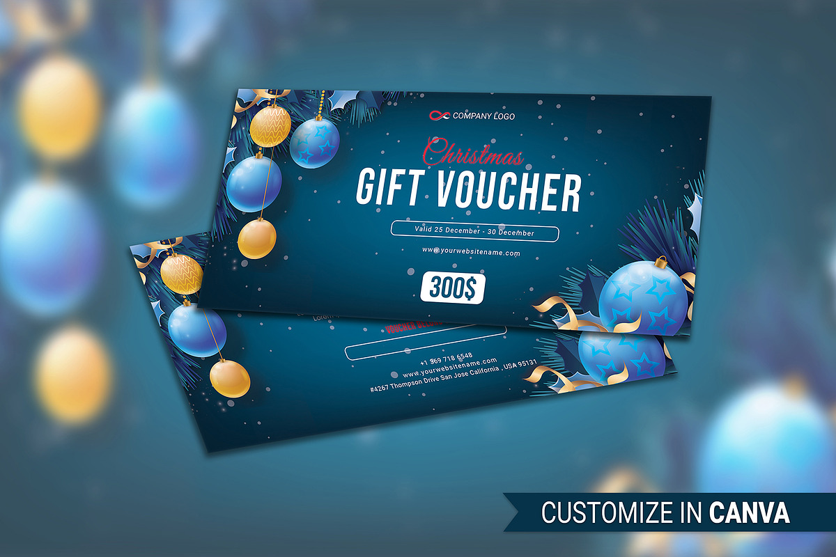 Gift Voucher Canva, a Card Template by DesignDevisers (Photo 4 of 9)