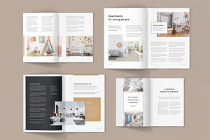 Architecture Magazine Canva Template