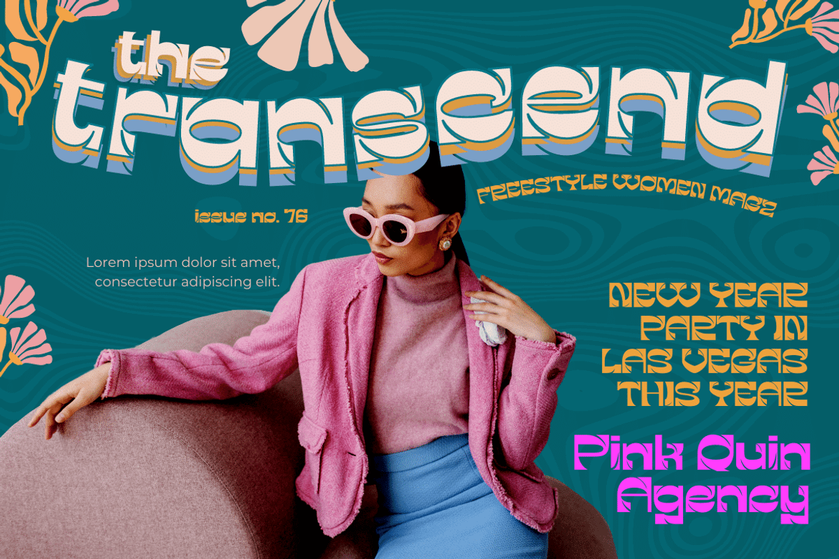 GERAKENT | Groovy Retro Font, a Font by twinstd (Photo 9 of 12)