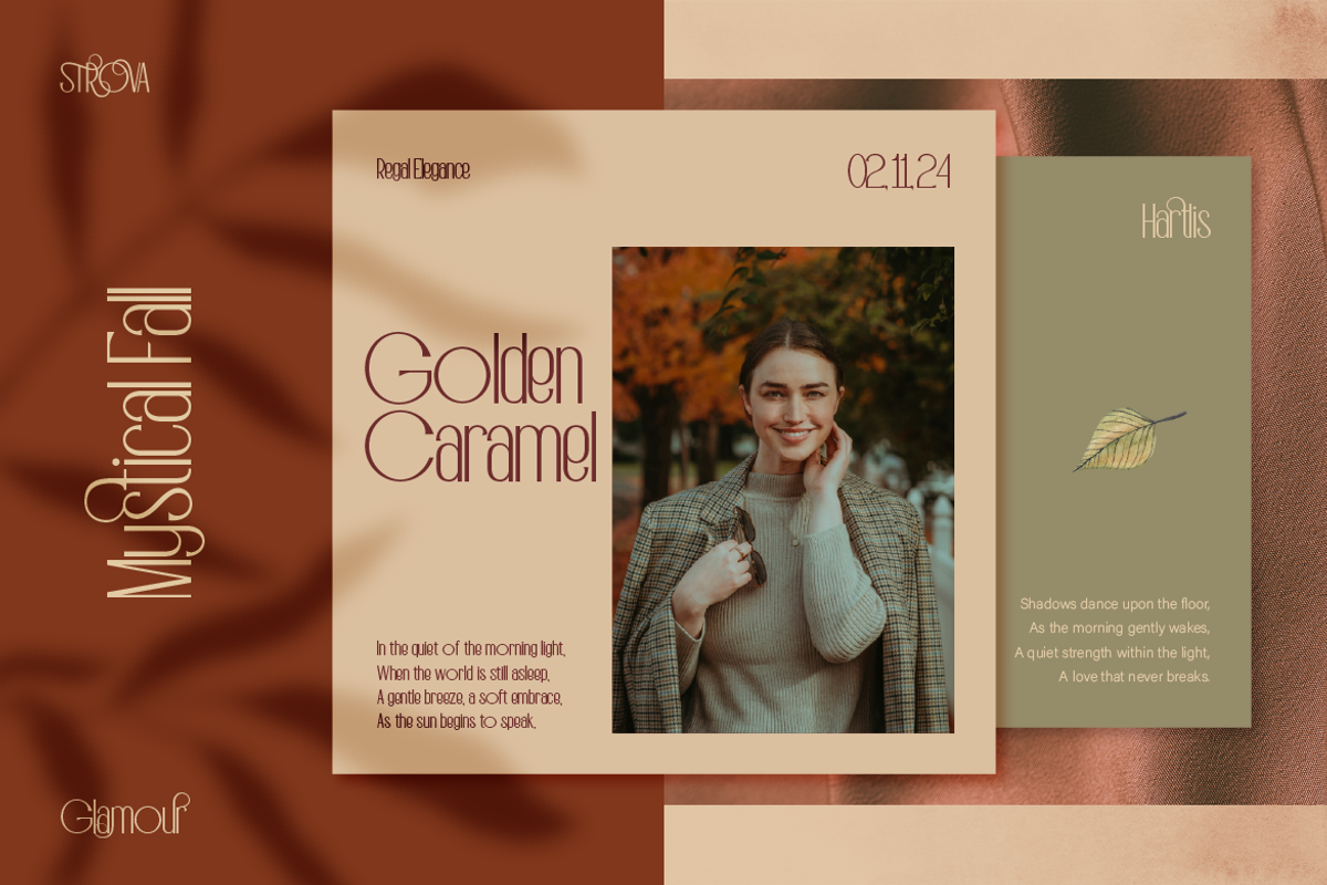 Strova, a Sans Serif Font by Burntilldead (Photo 7 of 12)