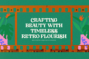 Aroma Vintage - Retro Serif Font, a Serif Font by timelesstype.co (Thumbnail 6 of 15)