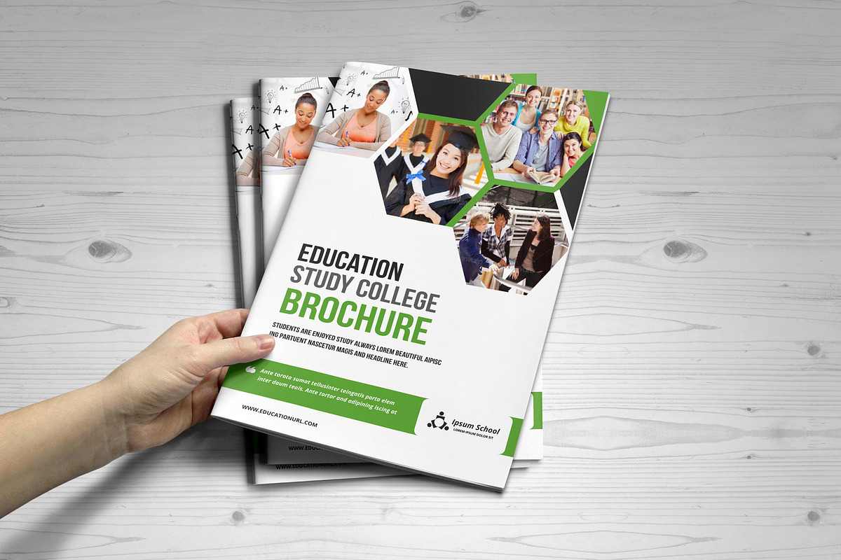 Education Brochure Template V3, a Brochure Template by JanySultana (Photo 6 of 8)