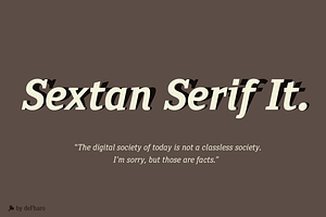 Sextan Cyrillic