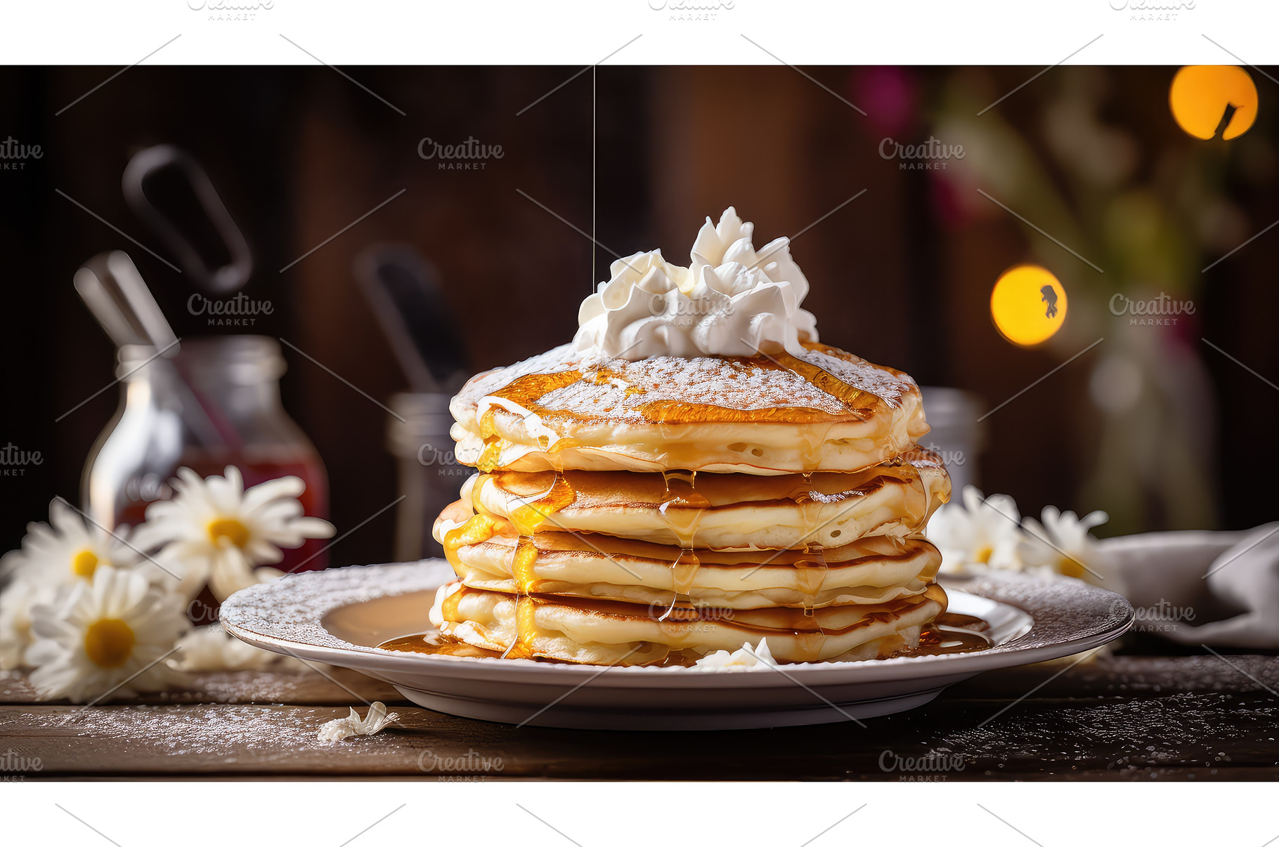 cream eating dessert food ai, a Background Photo by pikepicture