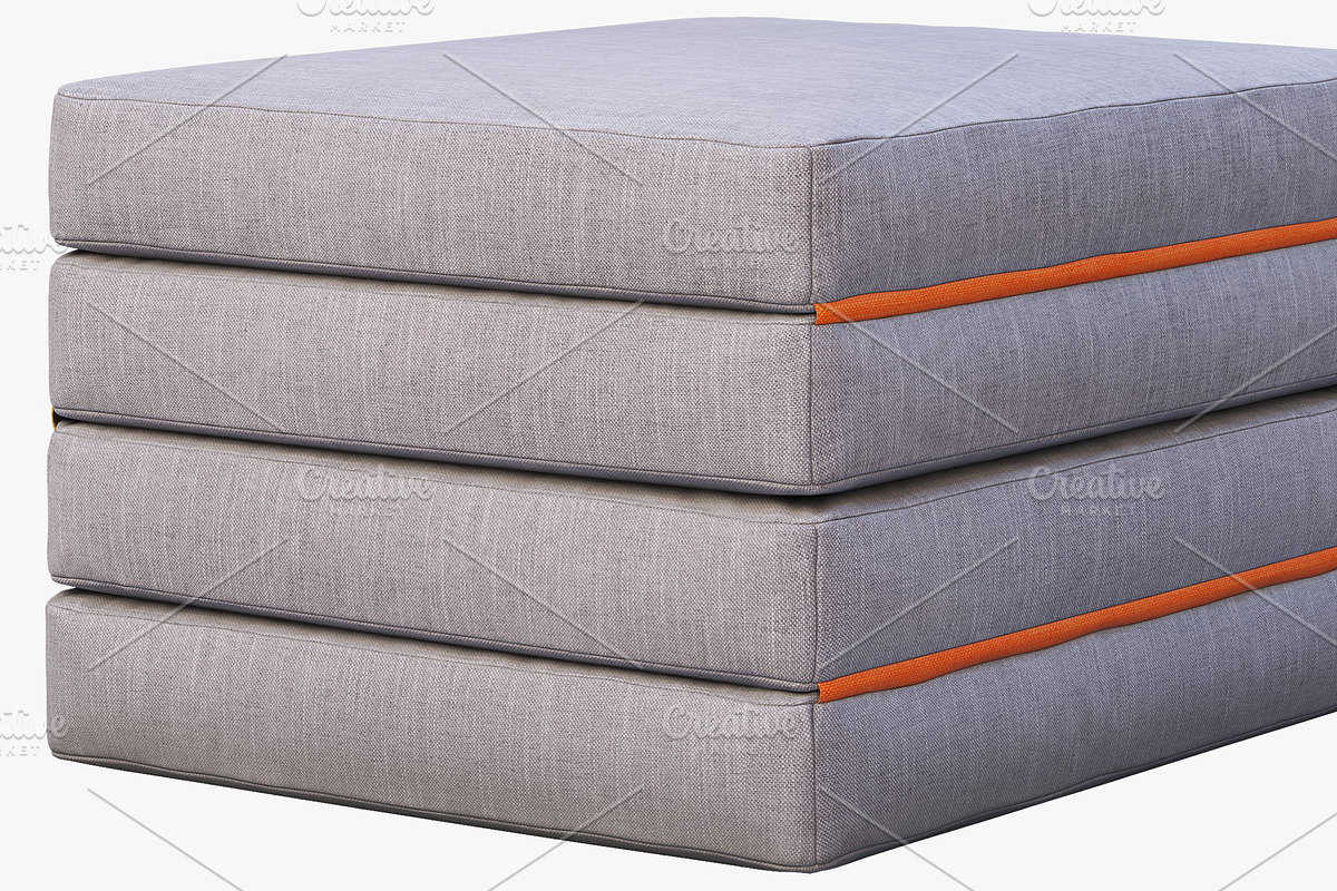 Mattress folding 3d model, a Furniture 3D Model by 3dmitruk (Photo 8 of 9)