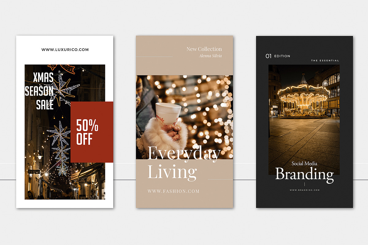 Christmas photo bundle - Beige tones, a Marketing Template by JAY MID IMAGE (Photo 14 of 15)