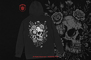 10 Bundle Dark Art Floral Death, an Illustration by Morspective (Thumbnail 4 of 7)