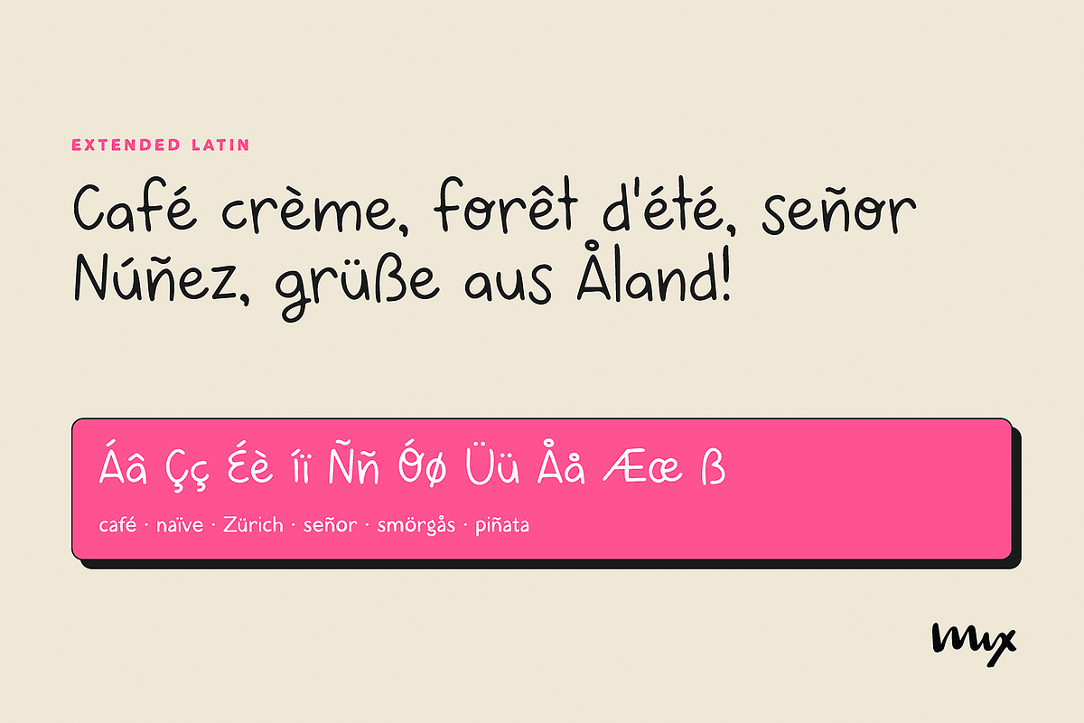 Happy Friday - Font & Dingbat Duo, a Handwritten Font by Mix Fonts (Photo 11 of 13)