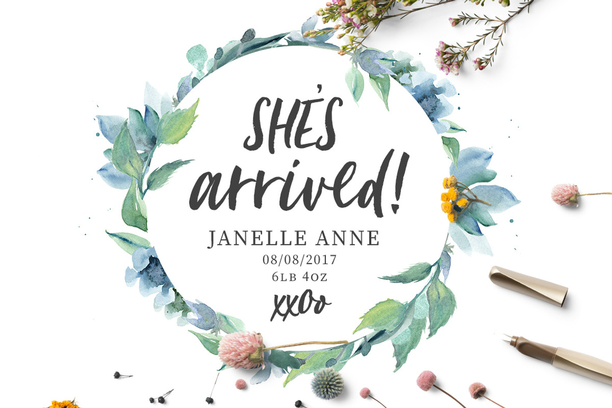Loving Saskia Font & Graphics Bundle preview 3