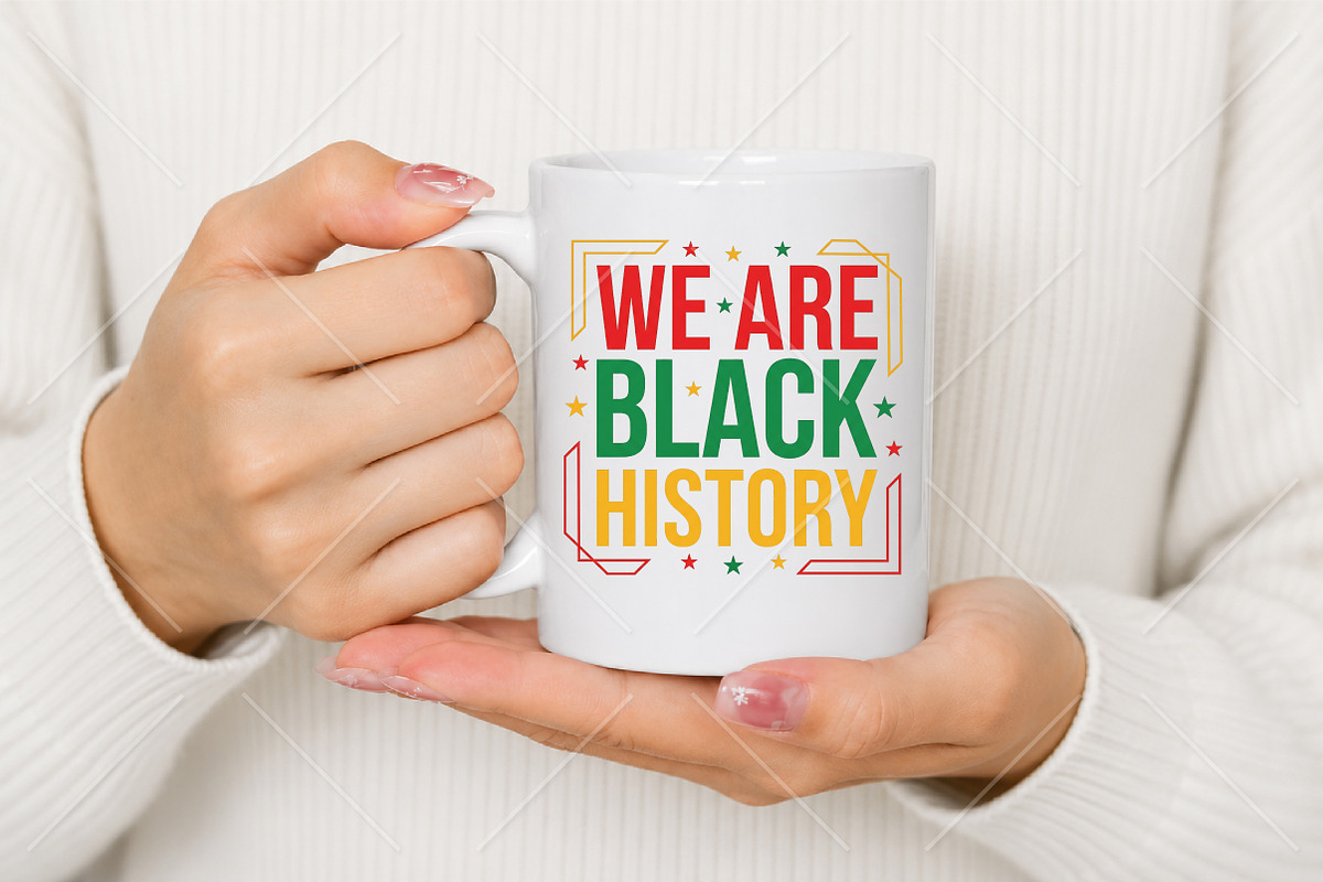 We Are Black History PNG, a Seasonal Illustration by Canvas Craft (Photo 4 of 5)