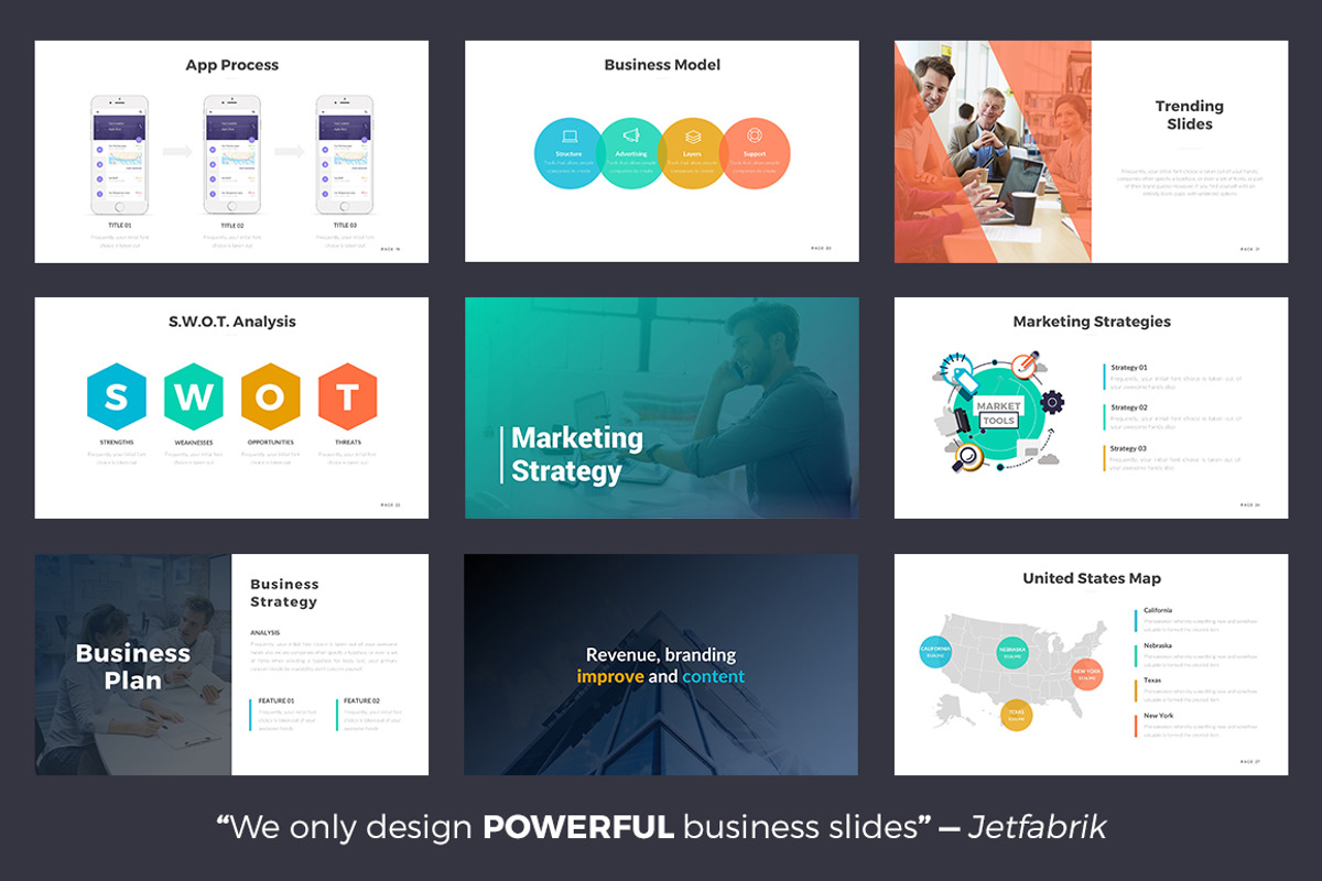 Aura Powerpoint Template, a Presentation Template by Jetfabrik (Photo 4 of 8)
