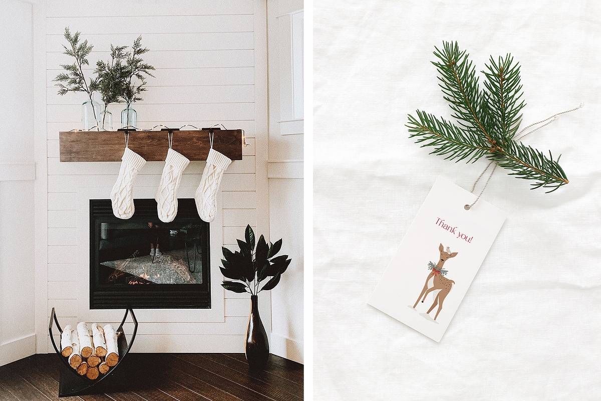 Christmas nature collection, a Seasonal Illustration by Alisovna (Photo 13 of 13)