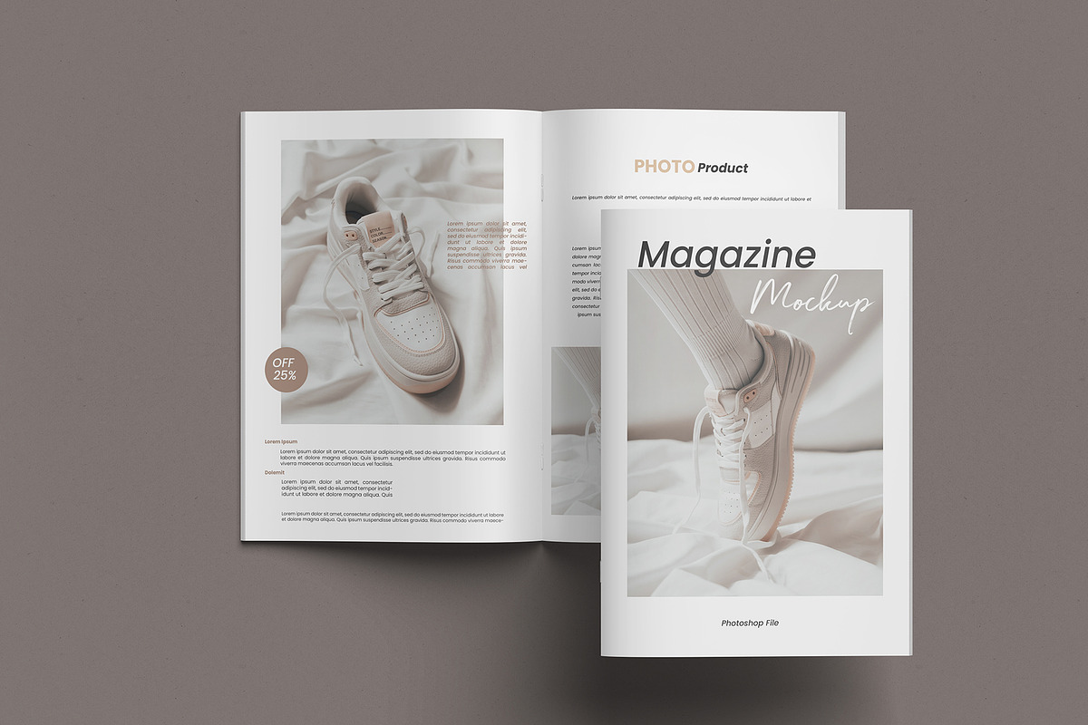 A4 Magazine Mockup, a Magazine Template by Graphicbars (Photo 7 of 11)