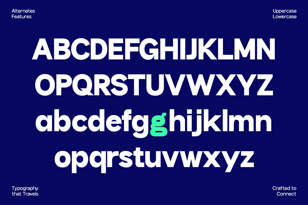 GC Rotalum - Modern Bold Sans, a Sans Serif Font by Glyphonic (Photo 8 of 15)