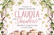 Claudia Sansbert Wedding Handwritten