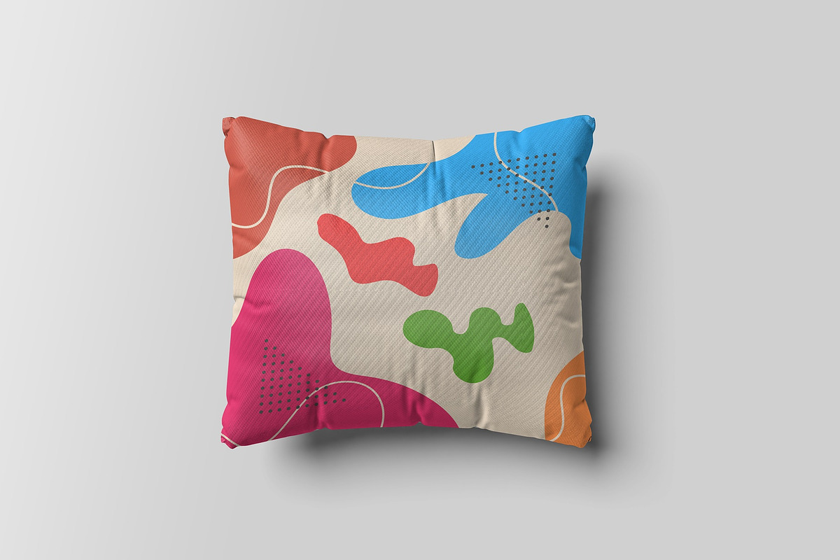 Square Pillow, a Household Mockup by hokagata (Photo 8 of 12)
