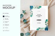 Modern Wedding Invitation Card Mock, a Product Mockup by graphypix (Thumbnail 2 of 4)