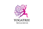 yoga tree wellness logo, a Branding & Logo Template by Mariyana (Thumbnail 3 of 5)