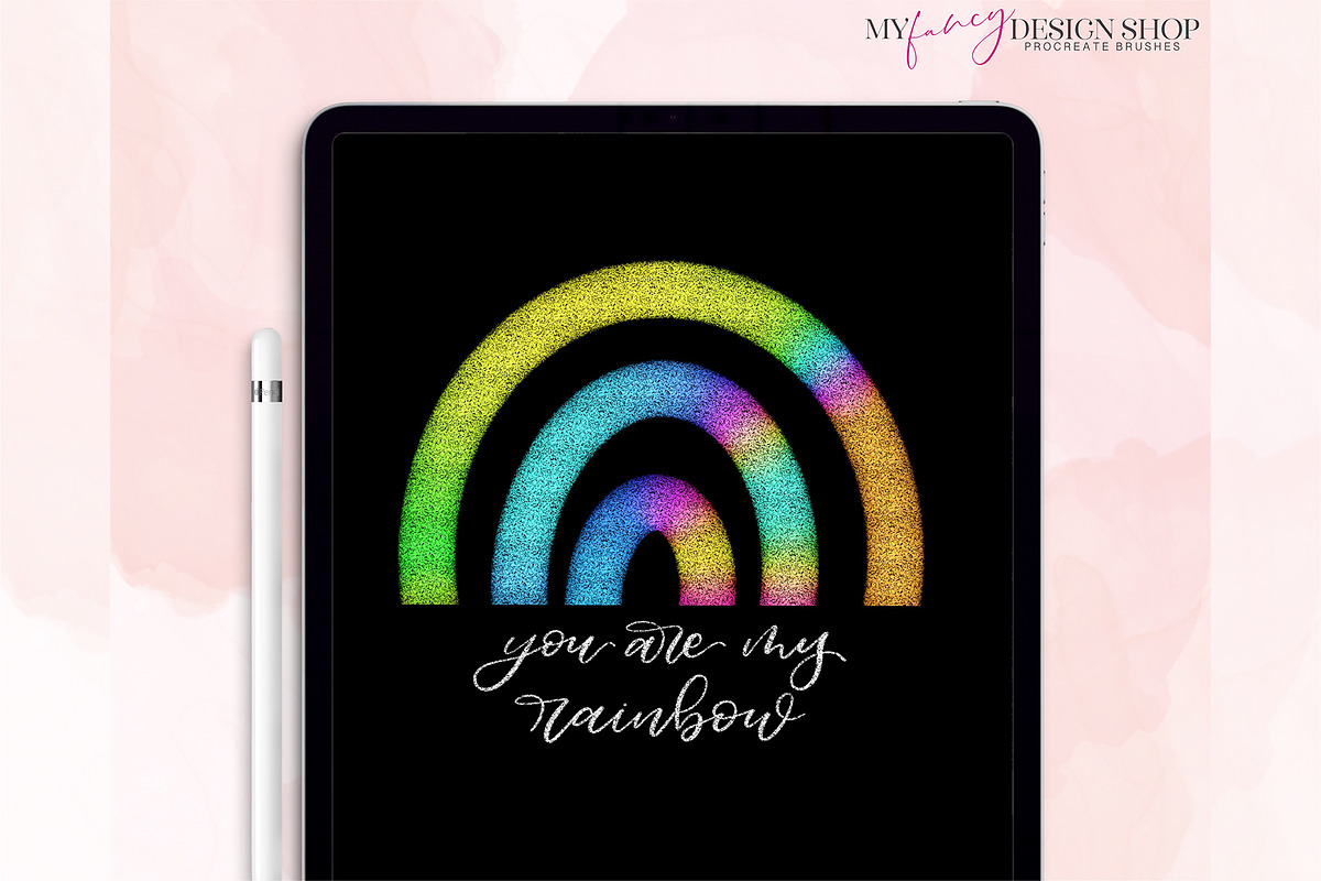 Embossed Texture Procreate Brushes, a Brush Add-On by My Fancy Design Shop (Photo 7 of 9)