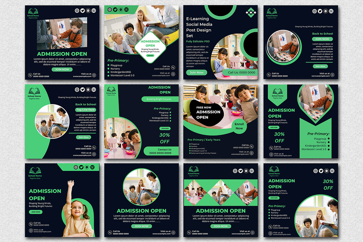 Education - Instagram Posts - Canva