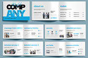 Company Profile Template, a Brochure Template by MightyDesign (Thumbnail 1 of 9)