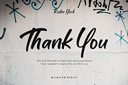 Roster York Casual Handwritten Font, a Handwritten Font by Basnistudio (Thumbnail 9 of 9)