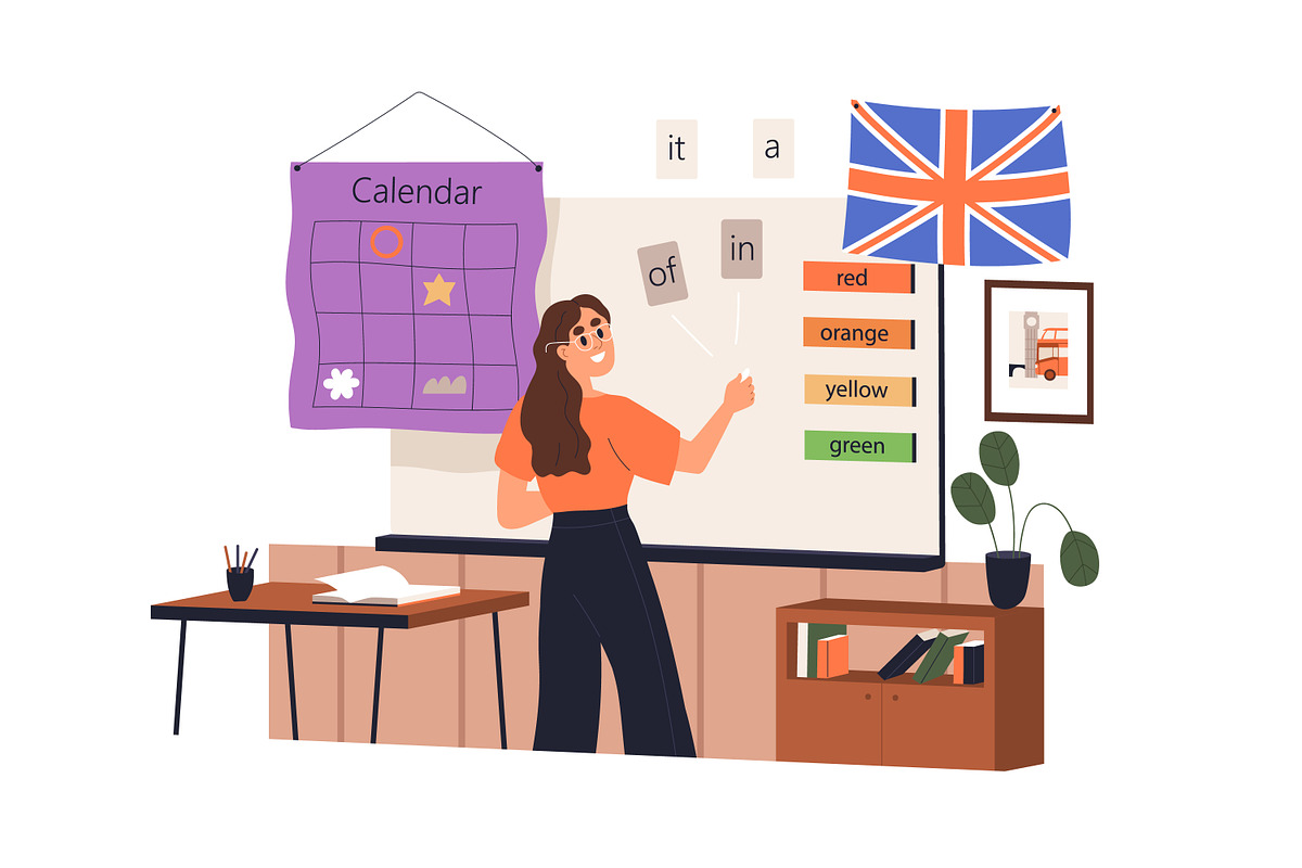 School teachers in classrooms set, an Education Illustration by Good Studio (Photo 13 of 15)