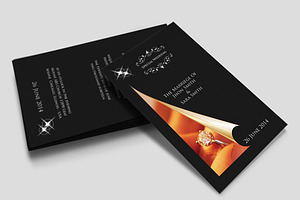 Beautiful Wedding Invitation Card
