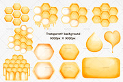 Honey Bee Clipart, an Animal Illustration by Vavavan Artwork (Thumbnail 4 of 5)