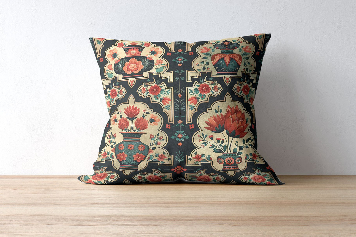 12 Eliza's Persian Gardens Patterns, a Pattern Graphic by Inknfolly (Photo 7 of 7)
