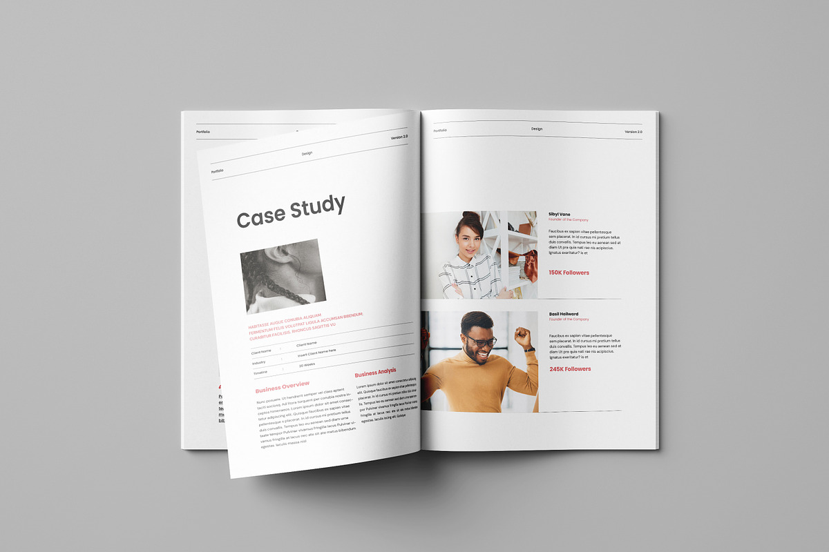 Interior Portfolio Template preview 3