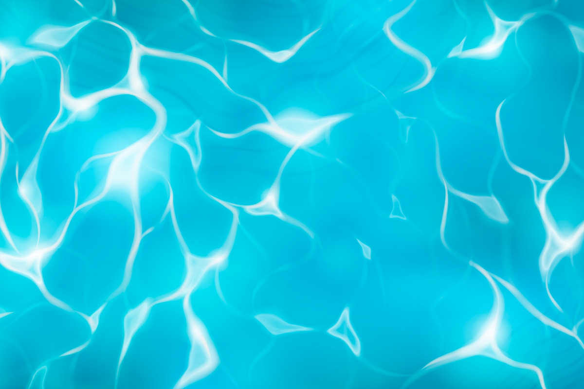 Blue pool water background. Ocean, a Texture Illustration by art PVP - market (Photo 2 of 3)
