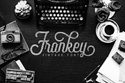 Frankey Vintage Font, a Script Font by AQR Studio (Thumbnail 1 of 9)
