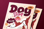 Illustration Dog Day Event Flyer Set, a Flyer Template by Annora Studio (Thumbnail 4 of 6)
