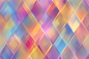 Seamless vibrant abstract background featuring a colorful pattern of overlappin, a Pattern Graphic by Textures & Backgrounds