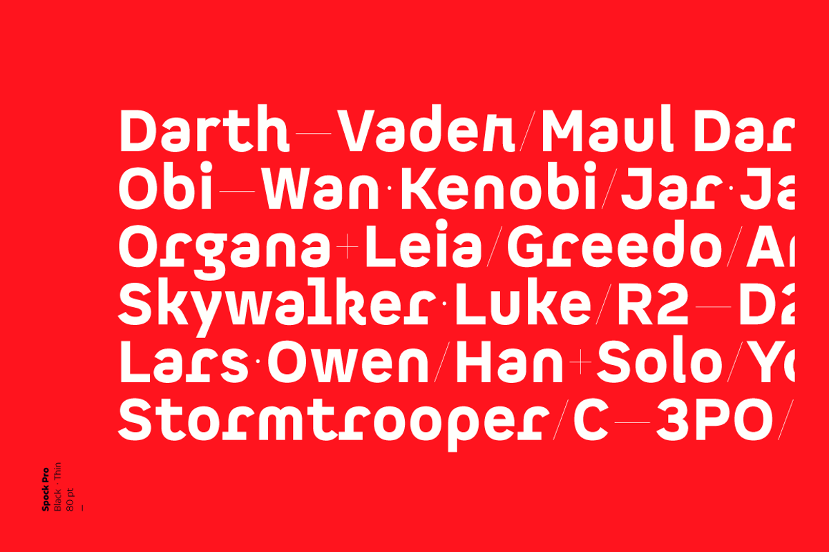 Spock, a Sans Serif Font by Los Andes Type (Photo 2 of 15)