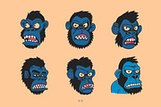 Animal Head Handrawn Vector, an Animal Illustration by Alternate Studio (Thumbnail 4 of 4)