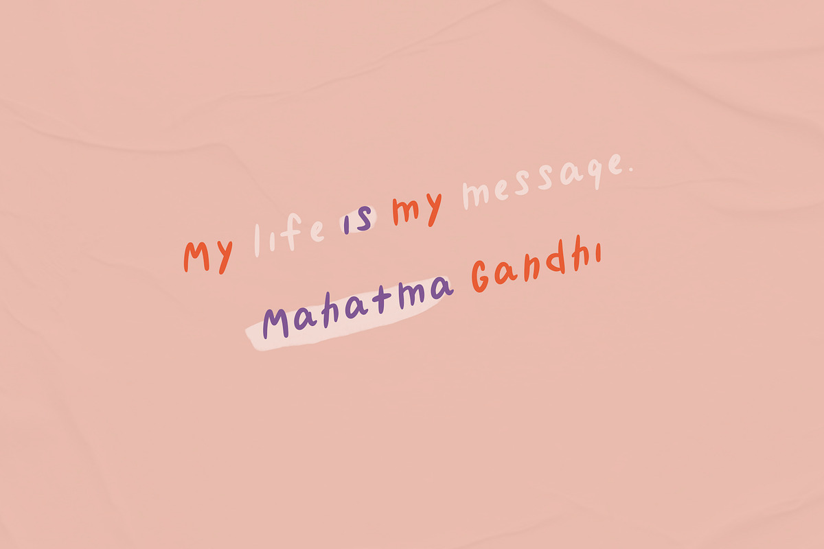 Washi Tape - a quote playful font, a Font by Ashiya Pixel (Photo 10 of 12)