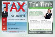 Tax Service Flyers Bundle, a Flyer Template by Krukowski Graphics (Thumbnail 3 of 3)