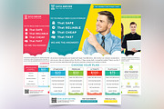 Cloud Hosting Flyer, a Flyer Template by Affantjie Photowork (Thumbnail 1 of 6)