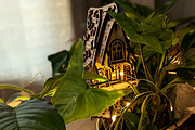 Garden Elf House - Laser Cut Design, an Object Graphic by VectorPainter (Thumbnail 2 of 16)