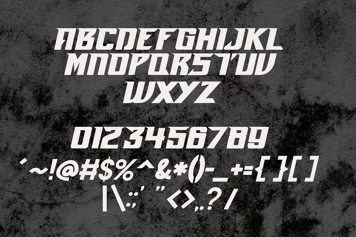 Wivaxen - Modern Display Font, a Symbol Font by ivan_artnivora (Photo 4 of 4)