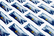 Metallic Sachet Mockup, an Advertising Mockup by OneVectorStock (Thumbnail 3 of 4)